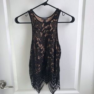 Express lace top